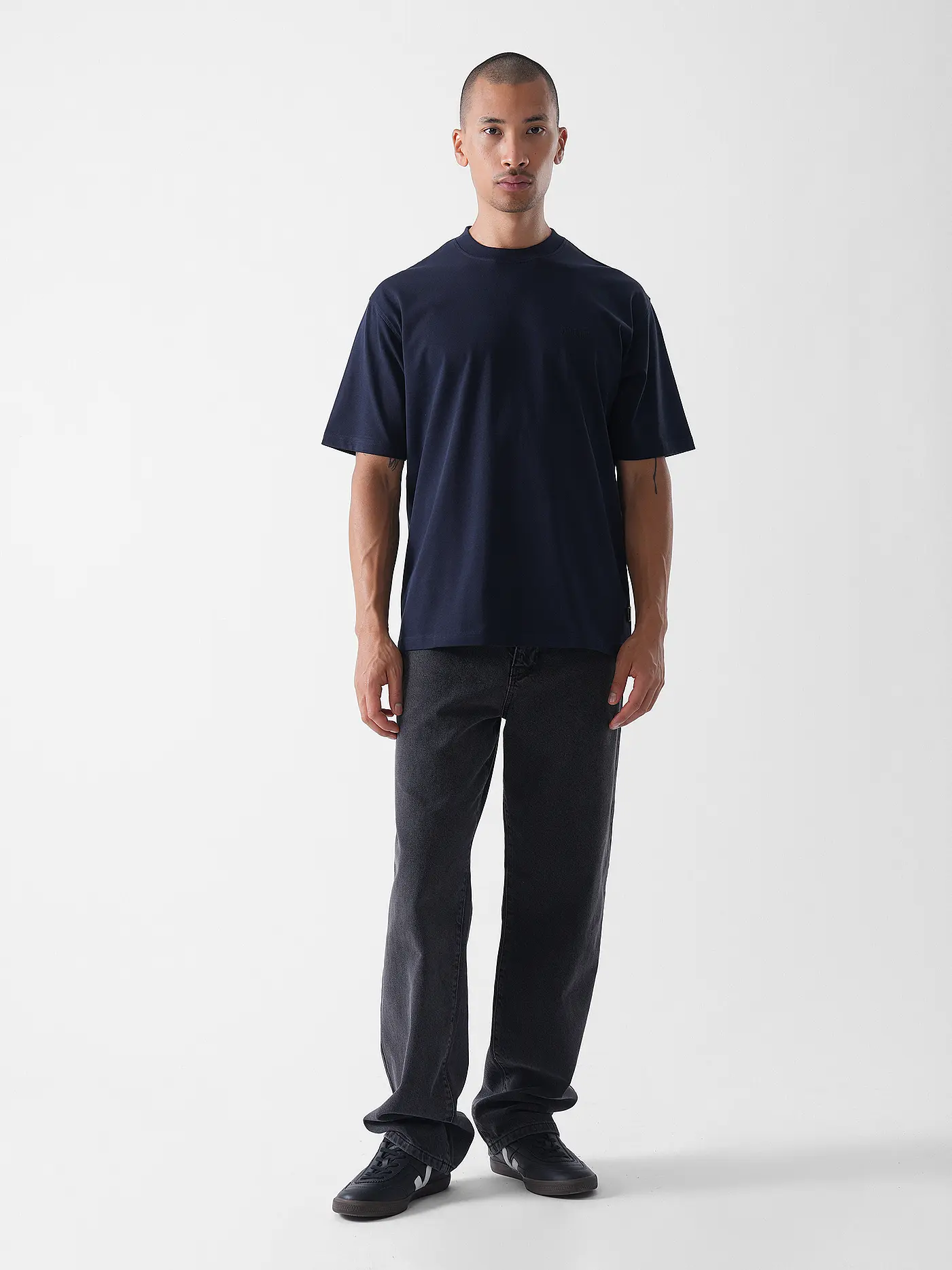 WOODBIRD | T-Shirt WBBAINE | dunkelblau